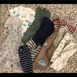 Baby 3-6 month CLOTHING LOT EUC